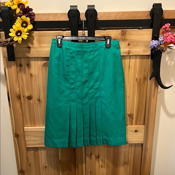 Persona Dresses & Skirts - Haberdashery Collection by Persona Vibrant Green Midi Skirt